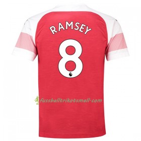 Günstige Fußballtrikots Arsenal Ramsey 8 2018-2019 Kurzarm Heimtrikotsatz kaufen